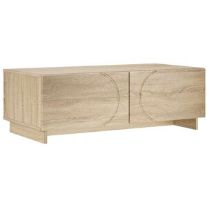 vidaXL Kavos staliukas Sonoma ąžuolas 102 x 50,5 x 35 cm