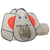vidaXL Žaidimų palapinė, pilka, 174x86x101cm, dramblio dizaino