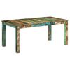 vidaXL Valgomojo stalas, 180x90x76cm, perdirbtos medienos masyvas