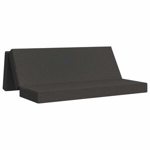 vidaXL Sulankstomas Sofos Lova 200 x 67 x 45 cm Tamsiai pilka