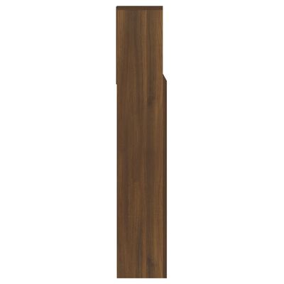 vidaXL Galvūgalis-spintelė, rudos ąžuolo spalvos, 140x19x103,5cm