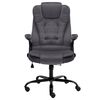 vidaXL Biuro kėdė, tamsiai pilkos spalvos, aksomas