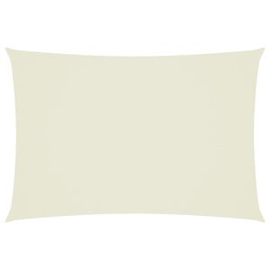 vidaXL Uždanga nuo saulės, kreminė, 3x5m, oksfordo audinys