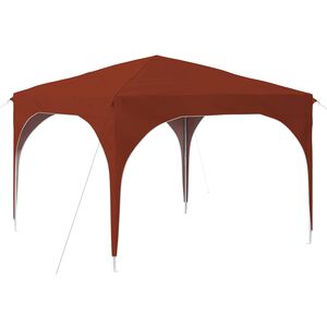 vidaXL Pop-up &scaron;ventinis palapinė 290 x 290 x 245 cm Terakotos