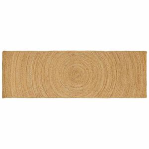 vidaXL Zoninės kiliminės dangos Natūrali 80 x 200 cm Džiutas