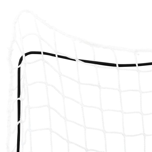 vidaXL Priekabos tinklas su elastine virve, baltas, 4x2m, PP