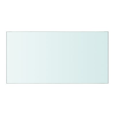 vidaXL Lentynos plokštė, skaidrus stiklas, 40x20 cm