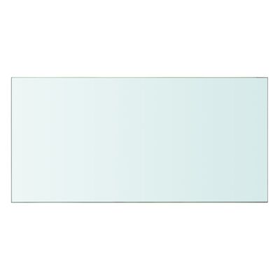 vidaXL Lentynos plokštė, skaidrus stiklas, 60x30 cm