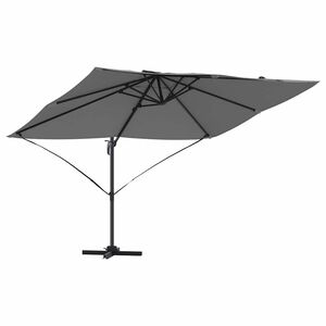 vidaXL Skėtis nuo saulės Antracitas 351 x 250 x 260 cm