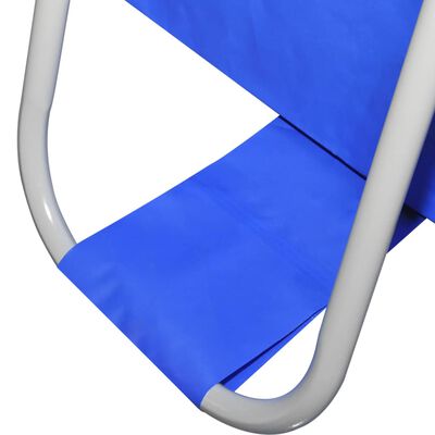 vidaXL Baseinas su plieno rėmu, mėlynas, 400x207x122 cm