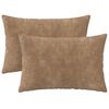 vidaXL Pagalvėlės užvalkalas 2 pcs HEERLEN Taupe 50 x 75 cm