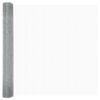 vidaXL Suvirinto vielos tvoros 5000 x 100 cm Sidabro