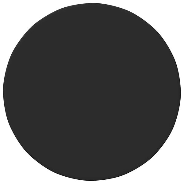 vidaXL Stalo vir&scaron;us Juoda 60 x 60 x 1,5 cm Apdirbta mediena