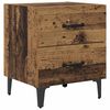 vidaXL Lovos spintelė Senas medis 40 x 35 x 47,5 cm Apdirbta mediena