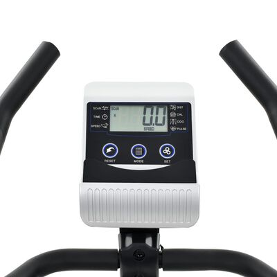 vidaXL Magnetinis treniruoklis dviratis su pulso matavimu, XL