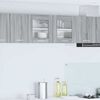 vidaXL Pakabinama spintelė Pilkas Sonoma ir baltas 80 x 31 x 40 cm