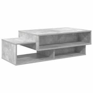 vidaXL Kavos staliukas Betono pilka 105 x 50 x 32,5 cm