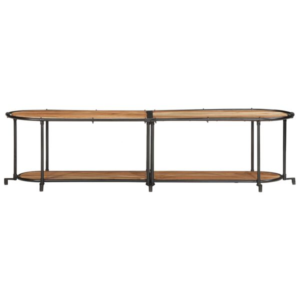 vidaXL Televizoriaus spintelė, 160x42x40cm, akacijos medienos masyvas