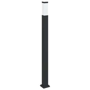 vidaXL &Scaron;viestuvas stulpeliui, 110 cm, juodas, IP44