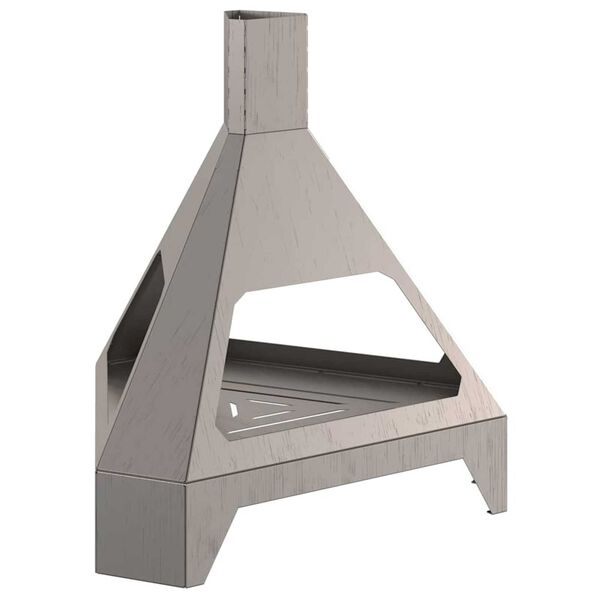 vidaXL Laužavietė Ruda 50 x 43 x 52 cm Plienas