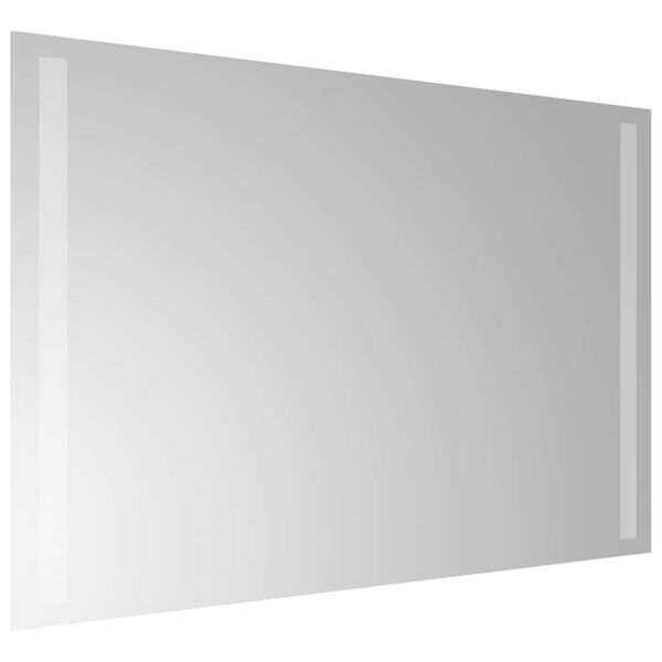 vidaXL Vonios kambario LED veidrodis, 60x40cm