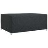 vidaXL Baldų uždangalas Paprastas Juoda 280 x 204 x 106 cm 420D