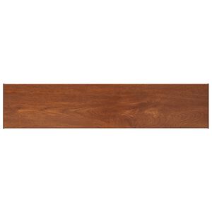 vidaXL Langų palangė Ruda mediena 160 x 35 x 4,5 cm PVC