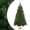 vidaXL Dirbtinė kalėdinė eglutė su rutuliuku 150 cm 150 LED