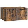 vidaXL Sieninė TV spintelė Dūminio ąžuolo 59,5 x 41 x 30 cm
