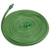 vidaXL Trijų žarnelių purk&scaron;tuvo žarna, žalios spalvos, 22,5cm, PVC