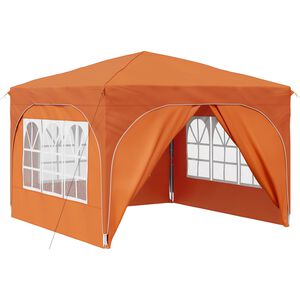vidaXL Pop-up &scaron;ventinis palapinė 290 x 290 x 245 cm Oranžinė
