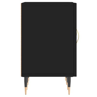 vidaXL Televizoriaus spintelė, juoda, 150x30x50cm, apdirbta mediena