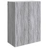 vidaXL Prie sienos montuojama spinta Pilka Sonoma 66 x 34,5 x 90 cm