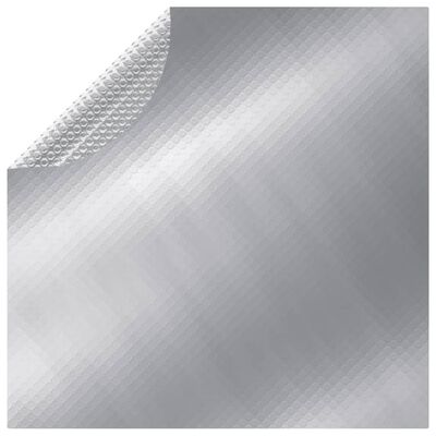vidaXL Baseino uždangalas, sidabrinės spalvos, 300cm, PE