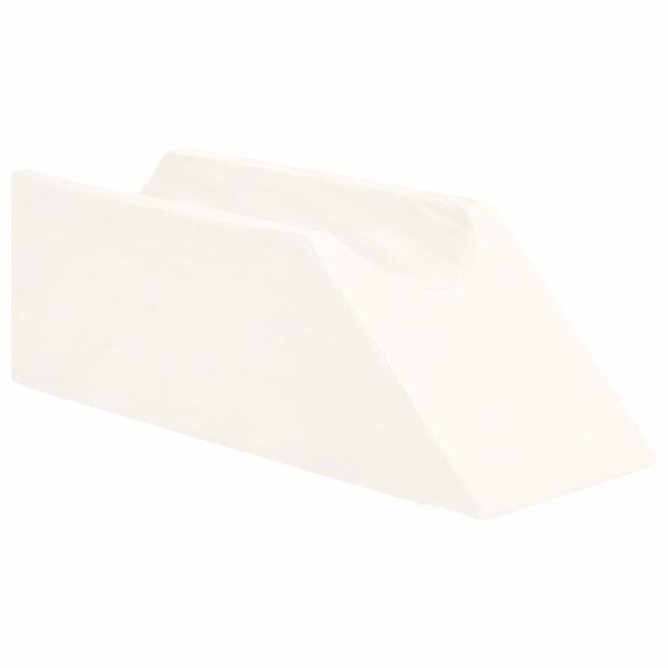 vidaXL Koja pagalvė Paprastas Balta 68 x 25 x 21,5 cm PU putos