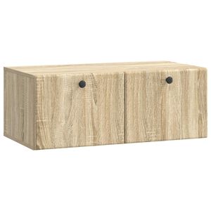 vidaXL Sieninė TV spintelė Sonoma ąžuolas 78,5 x 41 x 30 cm