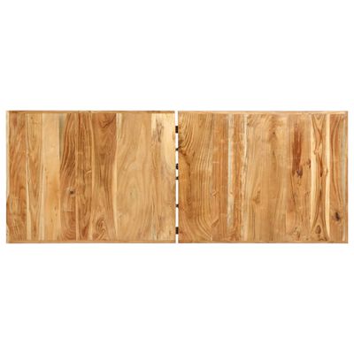 vidaXL Baro stalas, akacijos mediena, 180x70x107 cm