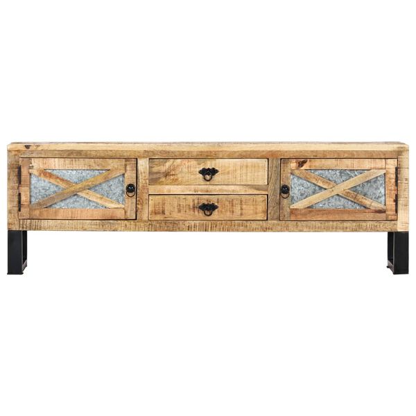 vidaXL Televizoriaus spintelė, 140x30x45cm, mango medienos masyvas