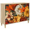 vidaXL Kabalas GENNEP Sonoma ąžuolo 102 x 33 x 75 cm Apdirbta mediena