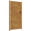 vidaXL Sodo vartai, 100x200 cm, Corten plienas