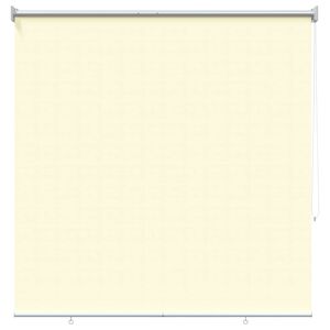 vidaXL Lauko ritininė žaliuzė UV apsaugai Kreminė 100 x 230 cm (P x A)