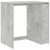 vidaXL Skalbimo ma&scaron;inos spintelė Betono pilka 87 x 60 x 89 cm