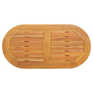 vidaXL Stalo vir&scaron;us Natūralus aliejus 80 x 40 x 2 cm