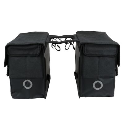 Willex Dviračio krepšiai, 57 l, juoda ir matinė juoda