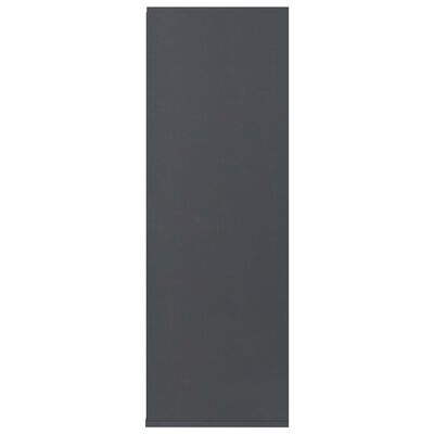 vidaXL Lentyna batams, pilkos spalvos, 54x34x100,5cm, mediena