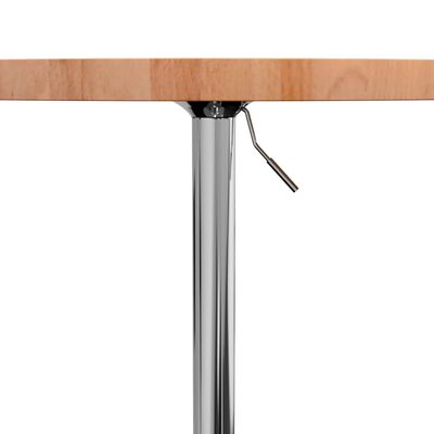 vidaXL Baro stalas, 60x90,5cm, bukmedžio medienos masyvas