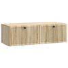 vidaXL Sieninė TV spintelė Sonoma ąžuolas 98 x 41 x 30 cm