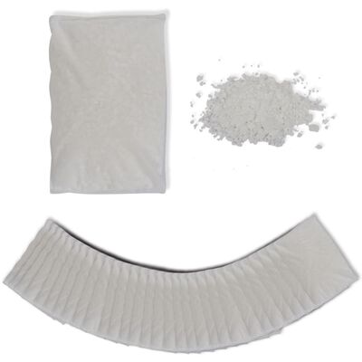 vidaXL Deskanto kalcio chlorido papildymo maišai, 30 vnt. 30 kg