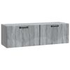 vidaXL Sieninė TV spintelė Pilka sonoma ąžuolo 98 x 31 x 30 cm