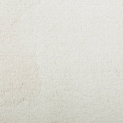 vidaXL Kilimas OVIEDO, kreminės spalvos, 160x160cm, trumpi šereliai